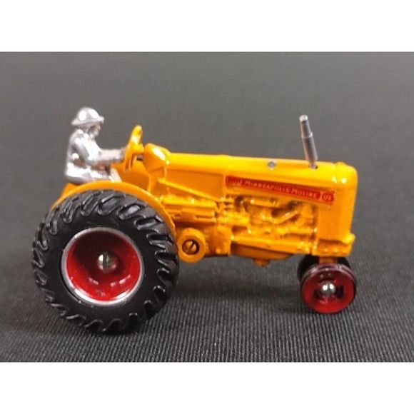 VINTAGE Diecast Tractors (4) 1920s-50s Metal 1980s John Deere, Moline, Fordson - Picture 8 of 10